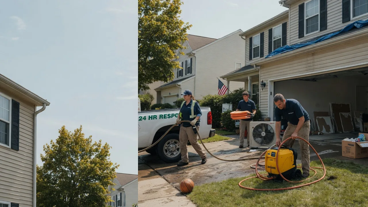 Emergency Water Damage Restoration in Ellendale, DE near me